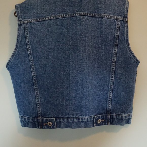Vintage Jean Jacket - Vest Style - Picture 2 of 8